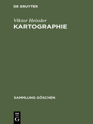 cover image of Kartographie